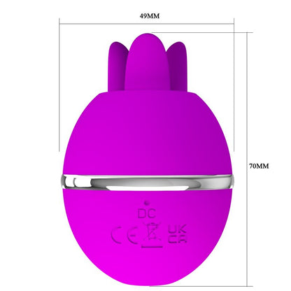 Comprar Pretty Love Gemini Ball – Vibrador De Silicona Con Función De Pulsación Innovadora-Noxtic