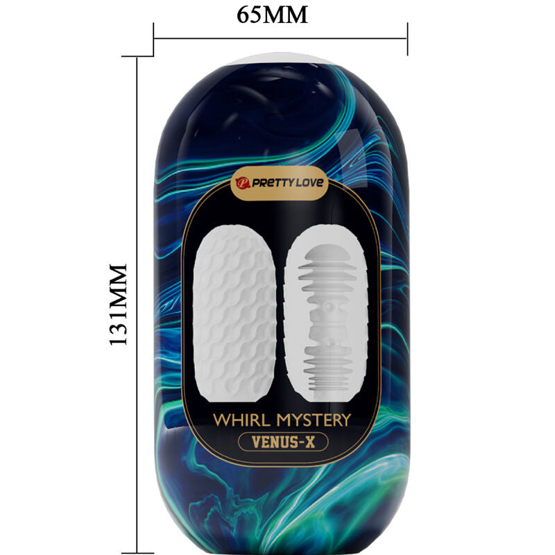 Comprar PRETTY LOVE Huevo Masturbador Whirl Mystery Venus – Diseño Ergonómico Con Texturas Estimulantes-Noxtic