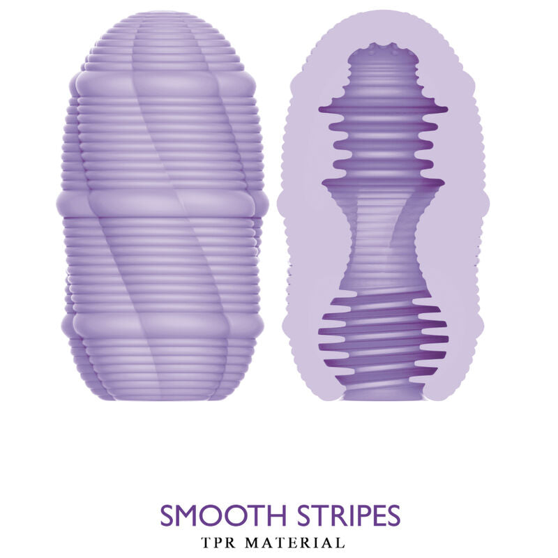 Comprar Pretty Love Huevo Masturbador Smooth Stripes Cupid – Juguete Erótico Con Diseño Innovador Para Placer Personal-Noxtic