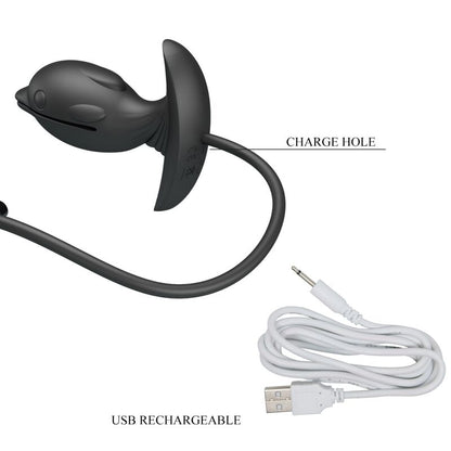 Comprar PRETTY LOVE Plug Anal Delfín Inflable – Juguete Erótico Recargable Para Placer Confiable-Noxtic