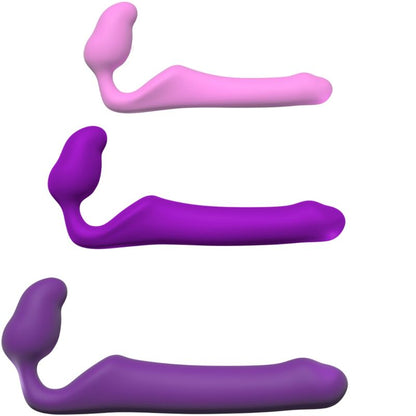 Comprar Adrien Lastic Queens Strap-On Flexible Violeta Talla M – Juguete Erótico De Silicona Médica Con Diseño Sin Correas-Noxtic