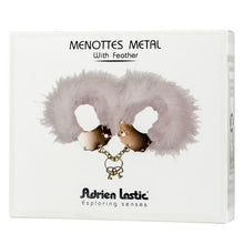 Comprar ADRIEN LASTIC Esposas Metal Con Plumas Blancas – Accesorio Elegante Para Juegos de Pareja-Noxtic