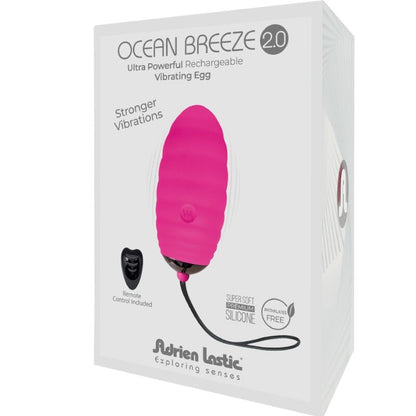 Comprar ADRIEN LASTIC Ocean Breeze 2.0 – Huevo Vibrador Recargable Con Control Remoto Para Placer Personalizado-Noxtic
