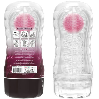 Comprar Pretty Love Funda Masturbadora Rosa – Diseño Innovador Para Placer Sensorial-Noxtic