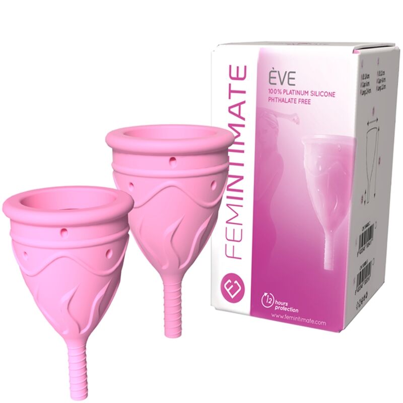 Comprar FEMINTIMATE EVE Copa Menstrual Talla S – Silicona Hipoalergénica Para Comodidad Diaria-Noxtic