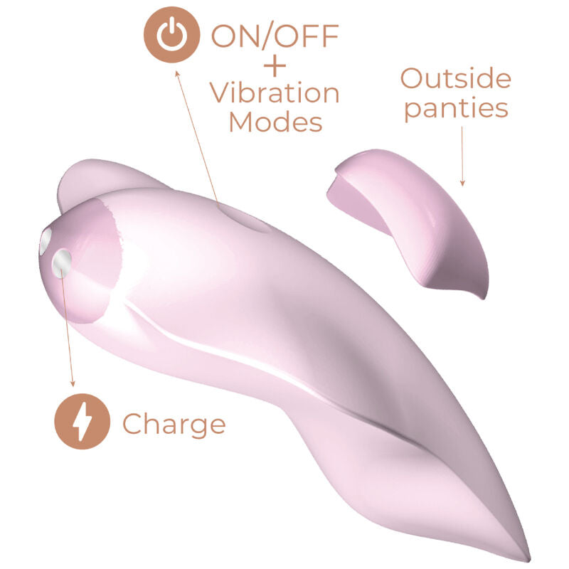 Comprar Adrien Lastic Temptation Rosa – Estimulador Ergonómico Con Aplicación Gratuita-Noxtic