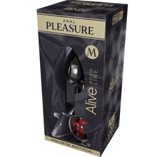 Comprar ALIVE Mini Plug Metal Rojo Talla M – Juguete Erótico Con Diseño Elegante Para Autoexploración-Noxtic