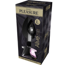 Comprar ALIVE Mini Plug Anal Metálico Rosa Talla L – Diseño Elegante Para Placer Confiado-Noxtic