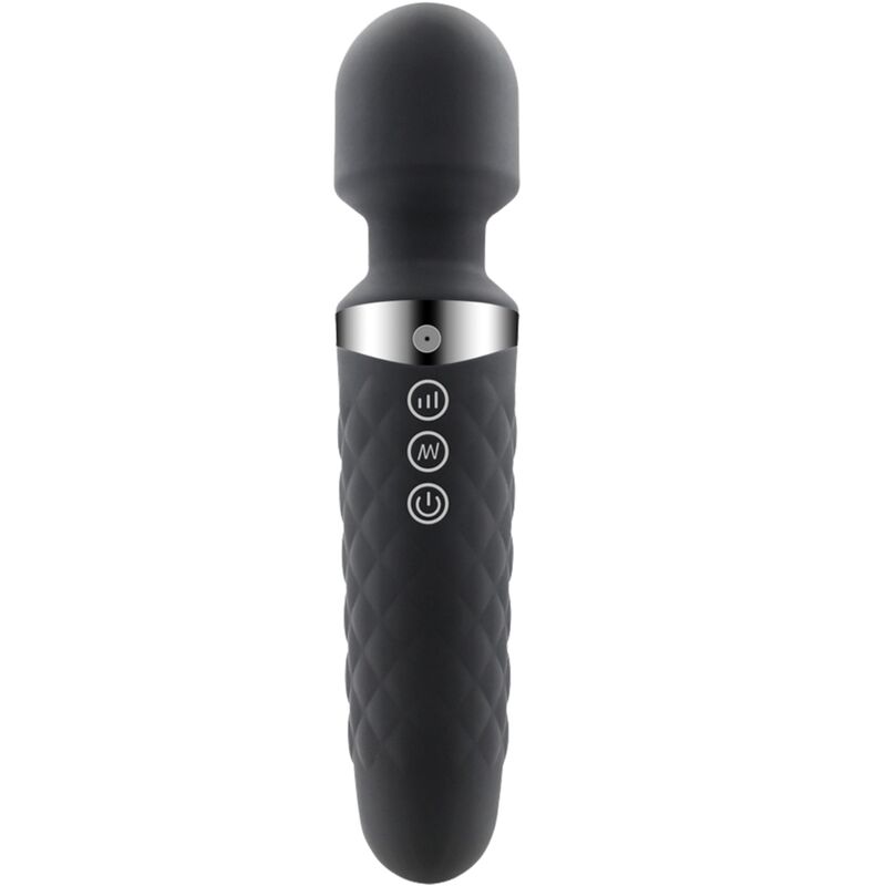Comprar ALIVE Be Wanded Masajeador Vibrador Negro – Diseño Elegante Con Potente Estimulación Sensual-Noxtic