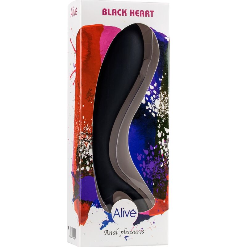 Comprar Alive Black Heart Masajeador 15 CM – Diseño Ergonómico Para Una Experiencia Confortable-Noxtic
