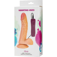 Comprar ALIVE Enzo Vibrador Realista 21 CM – Diseño Ergonómico Con Vibraciones Ajustables-Noxtic