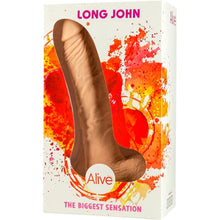 Comprar ALIVE Long John Realista 21.8 Cm – Diseño Auténtico Para Placer Sensorial-Noxtic