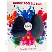 Comprar ALIVE Magic Egg 3.0 Negro – Huevo Vibrador Con Control Remoto Para Experiencias Únicas-Noxtic