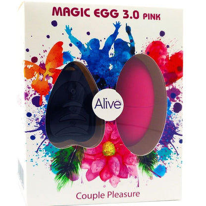 Comprar ALIVE Magic Egg 3.0 Rosa – Huevo Vibrador Con Control Remoto Para Estimulación Personalizada-Noxtic
