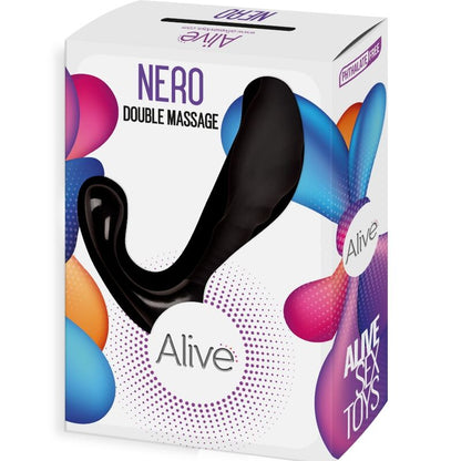 Comprar ALIVE Nero Doble Masajeador – Diseño Ergonómico Para Estimulación Confortable-Noxtic
