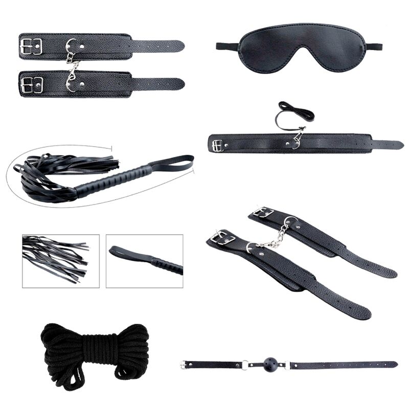 Comprar ALIVE Secret Desires Kit 7 Piezas – Kit De BDSM Para Exploración Confiada Y Plena Sensación-Noxtic