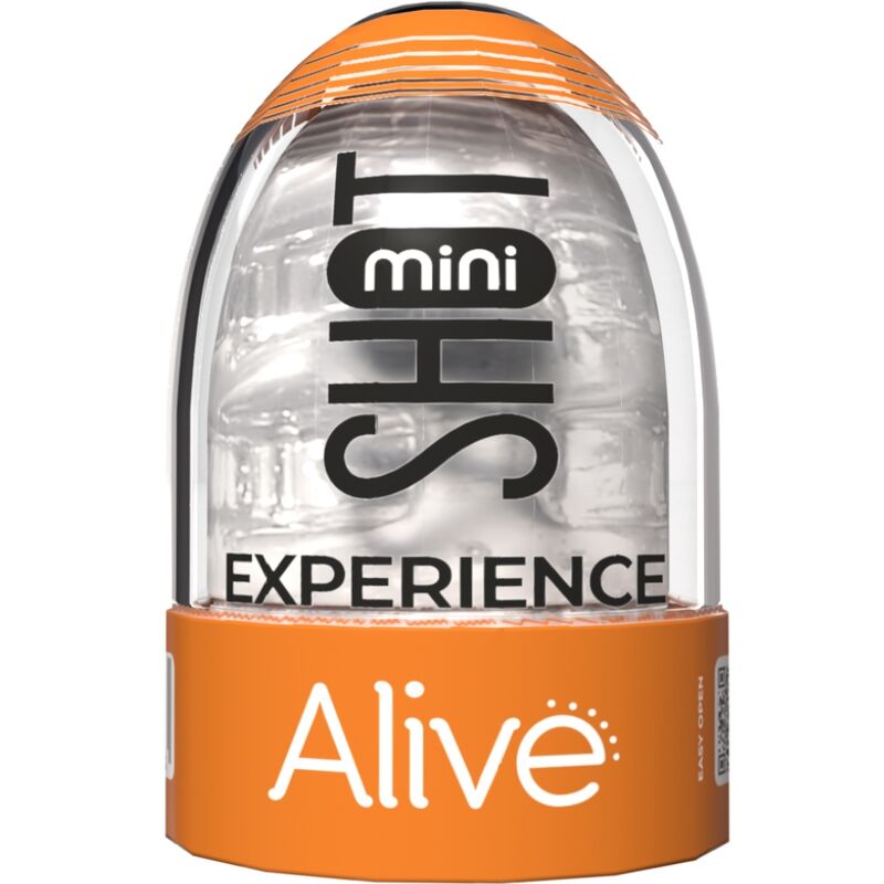 Comprar Alive Shot Experience Mini Masturbador Transparente – Juguete De Autoexploración Con Diseño Innovador-Noxtic