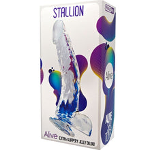 Comprar Alive Stallion Pene Realista Transparente 22 Cm – Juguete Erótico Con Diseño Realista Para Placer Sensorial-Noxtic