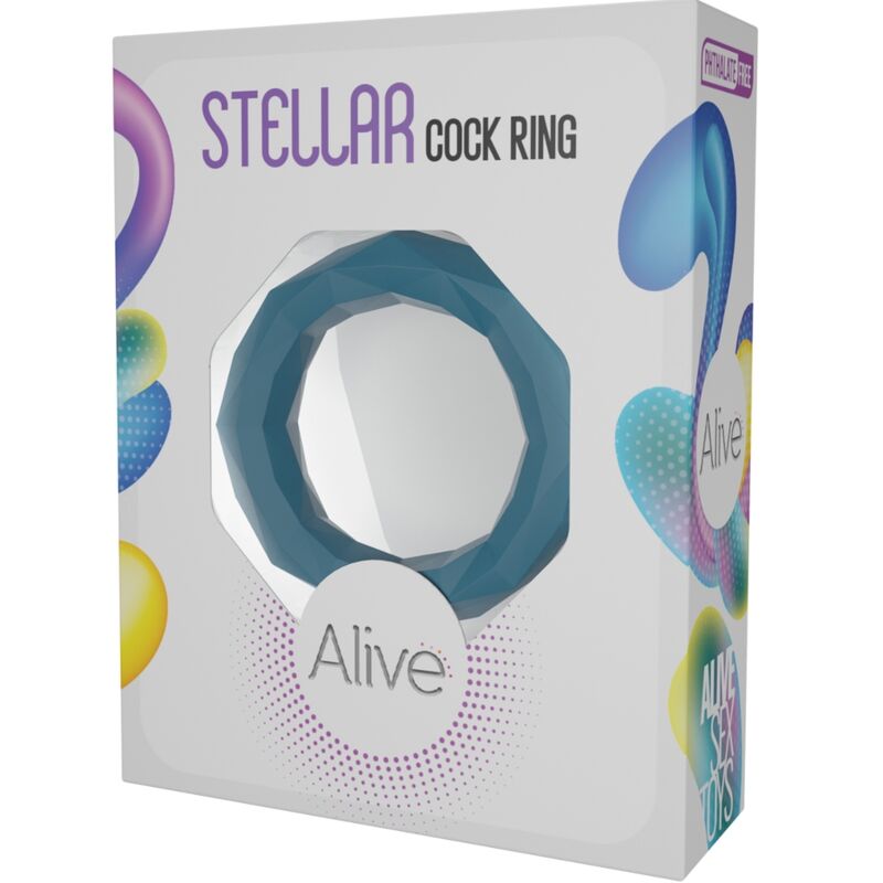 Comprar ALIVE Stellar Anillo Verde – Anillo Confortable Para Mejora de Sensaciones Durante el Uso-Noxtic