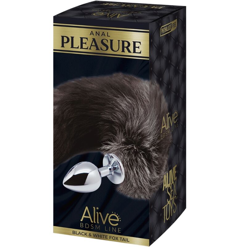 Comprar ALIVE Plug Anal Metal Cola De Zorro Talla M – Estimulador Con Diseño Juguetón Para Placer Intimo-Noxtic