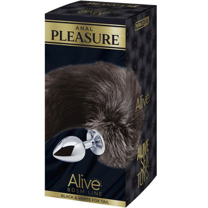 Comprar ALIVE Plug Anal Metal Cola De Zorro Talla M – Estimulador Con Diseño Juguetón Para Placer Intimo-Noxtic
