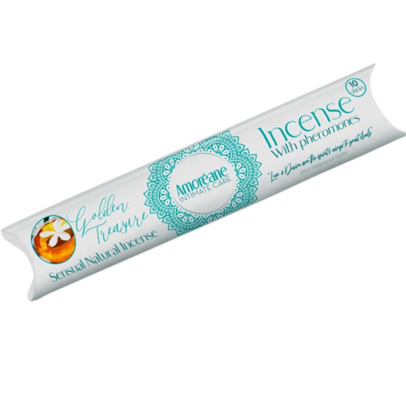 Comprar AMOREANE Golden Treasure Incienso Con Feromonas – Aroma Jazmín Para Ambientes Agradables-Noxtic