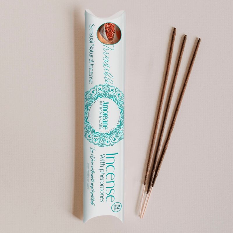 Comprar AMOREANE Incienso Irresistible Con Feromonas – Aroma Amaderado Para Crear un Ambiente Sensual-Noxtic