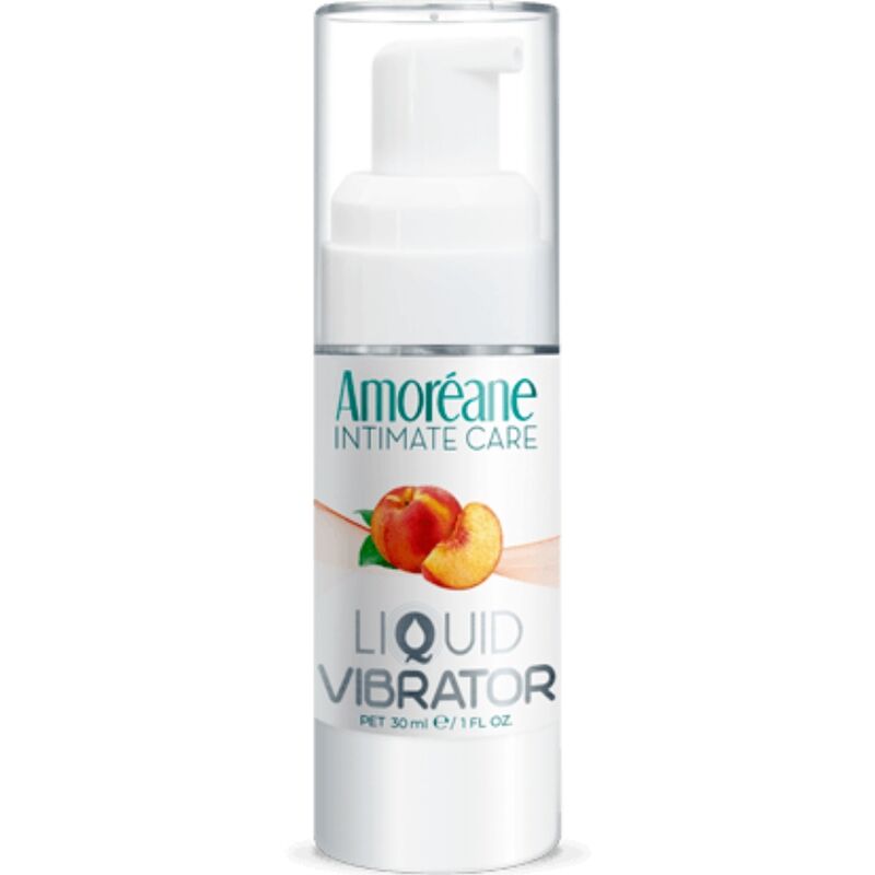 Comprar AMOREANE Líquido Vibrador Melocotón 30 ml – Gel Con Sabor Exquisito Para Placer Sensorial-Noxtic