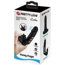 Comprar PRETTY LOVE Corbin Funda Dedo Vibrador Negro – Estimulación Con Diseño Innovador Para Placer Personal-Noxtic