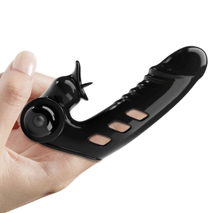 Comprar PRETTY LOVE Corbin Funda Dedo Vibrador Negro – Estimulación Con Diseño Innovador Para Placer Personal-Noxtic