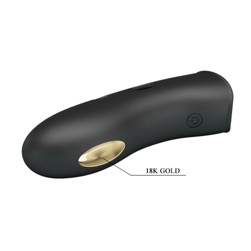 Comprar PRETTY LOVE Marico Funda De Dedo Electroestimulador Negro – Estimulador Con Siete Modos De Estimulación Sensorial-Noxtic