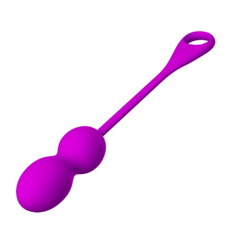 Comprar Pretty Love Elvira Bolas Vibradoras Recargables Morado – 12 Funciones De Vibración Para Ejercicios De Kegel Placenteros-Noxtic