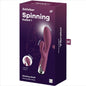 Comprar Satisfyer Spinning Rabbit 1 Rojo – Vibrador Recargable Con Estimulación Doble Para Placer Personalizado-Noxtic