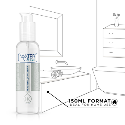 Comprar WATERFEEL Lubricante Anal 150 ML – Fórmula A Base De Agua Para Confort Y Relajación-Noxtic