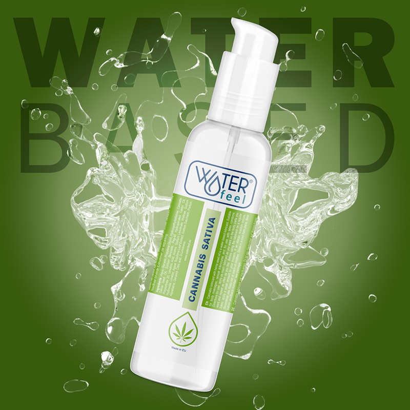 Comprar WATERFEEL Lubricante Cannabis 150 ML – Lubricante A Base de Agua Con Aroma Natural Para Bienestar Sensual-Noxtic