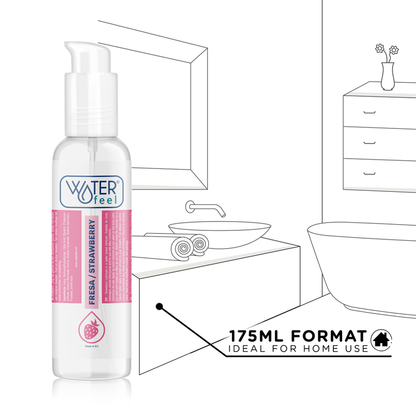 Comprar WATERFEEL Lubricante Base Agua Fresa 175 ML – Suave Y Hidratante Para Placer Confiable-Noxtic