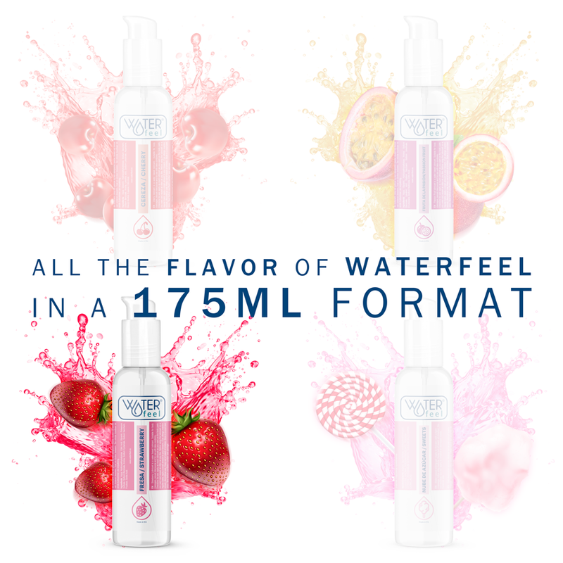 Comprar WATERFEEL Lubricante Base Agua Fresa 175 ML – Suave Y Hidratante Para Placer Confiable-Noxtic