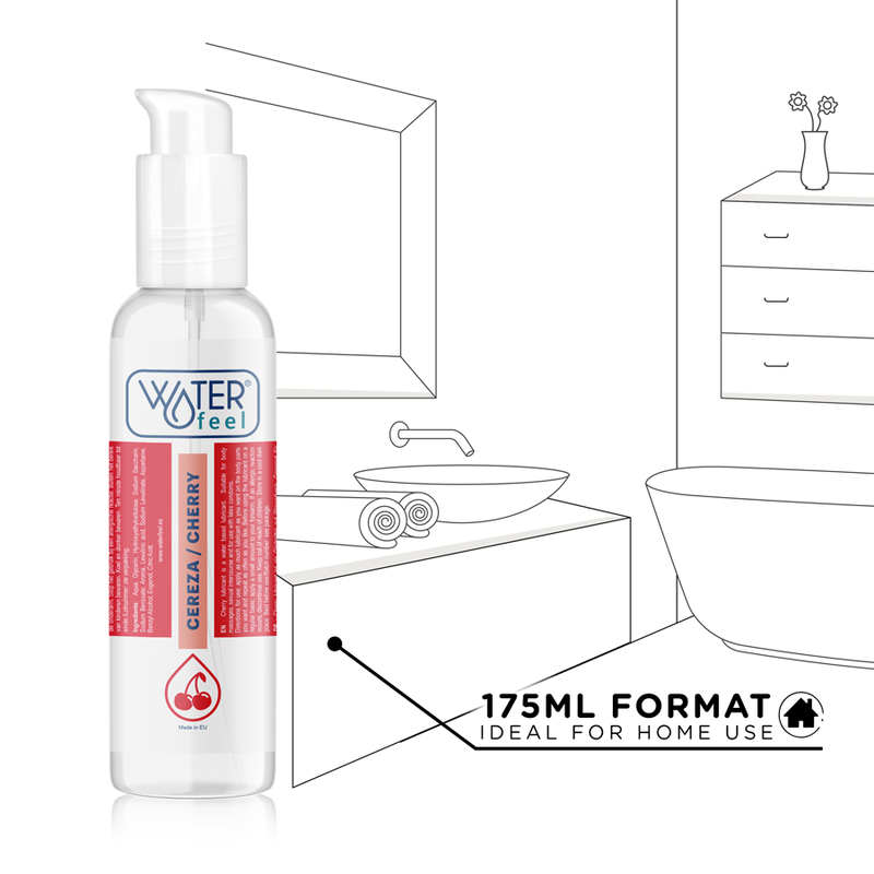 WATERFEEL - LUBRICANTE CEREZA 175 ML-WATERFEEL-Noxtic
