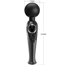 Comprar PRETTY LOVE Skyler Vibrador Wand Negro – Varita Ergonómica Con 10 Modos De Vibración-Noxtic