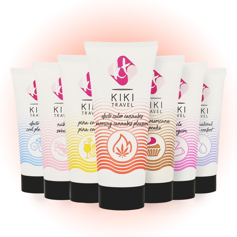 Comprar KIKÍ Travel Gel Deslizante Sabor Cannabis – Efecto Calor Intenso Con Tacto Sedoso-Noxtic