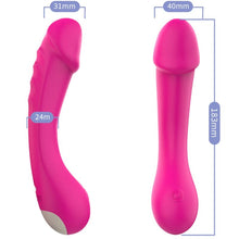 Comprar ARMONY Dildo Vibrador Punto G Fucsia – Silicona Médica Para Placer Confortable-Noxtic