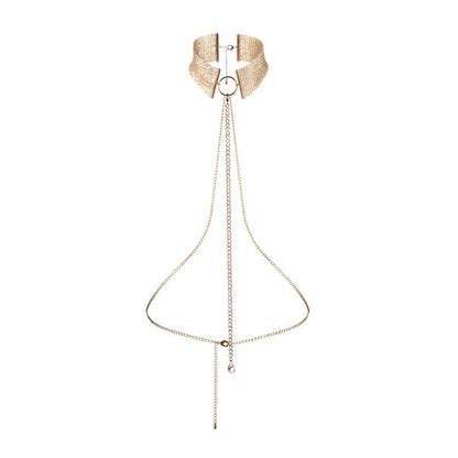 Comprar BIJOUX Désir Métallique Collar Dorado – Accesorio Ajustable Para Estilo Elegante-Noxtic