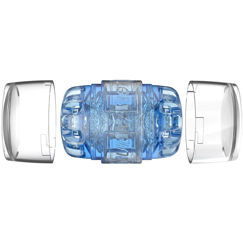Comprar Fleshlight Quickshot Turbo Blue Ice – Dispositivo Compacto Para Placer Sensacional-Noxtic