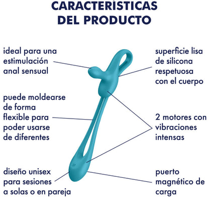 Comprar Satisfyer Plug And Play 1 – Vibrador Flexible Con Diseño Adaptable Para Placer Personalizado-Noxtic