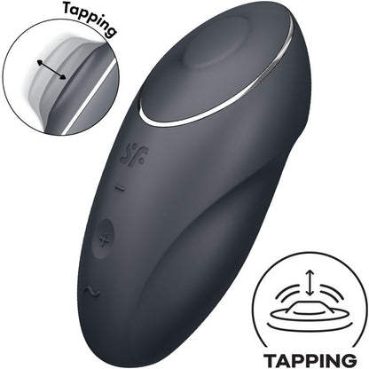 Comprar Satisfyer Tap & Climax 1 Rojo – Vibrador Recargable Con Diseño Ergonómico Para Placer Personal-Noxtic