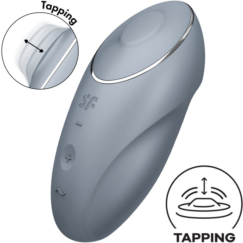 Comprar Satisfyer Tap & Climax 1 Rojo – Vibrador Recargable Con Diseño Ergonómico Para Placer Personal-Noxtic