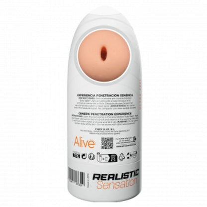 Comprar ALIVE Flex Masturbador Masculino Talla M – Diseño Realista Para Placer Intenso-Noxtic