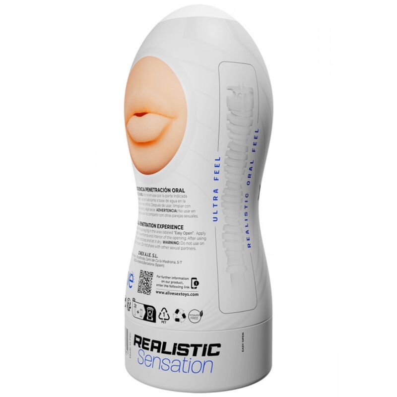 Comprar ALIVE Maxi Flex Talla L – Masturbador Con Diseño Realista Para Placer Sensorial-Noxtic