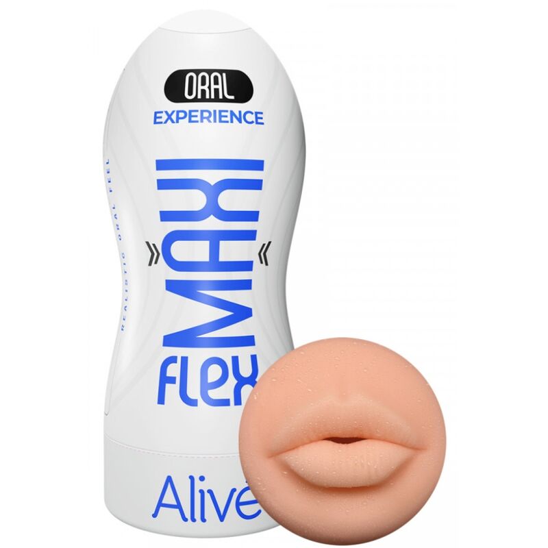 Comprar ALIVE Maxi Flex Talla L – Masturbador Con Diseño Realista Para Placer Sensorial-Noxtic
