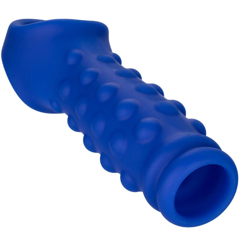 Comprar CALEXOTICS Admiral Beaded Funda De Silicona Azul – Diseño Innovador Para Placer Sensible-Noxtic